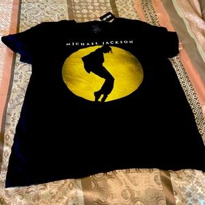 MichealJackson (king of pop)black tee